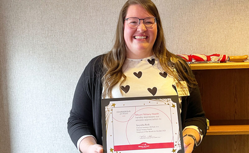 Mount Nittany Health celebrates Employee of the Month